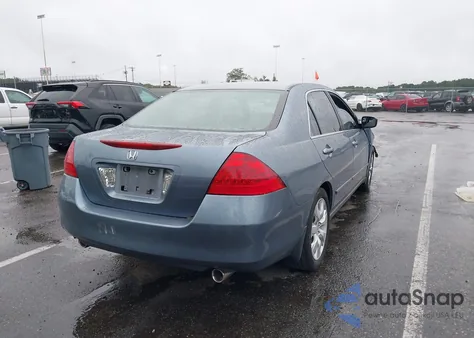 2007 Honda Accord 3.0 Se из США, поврежденный, VIN 1HGCM66447A082495